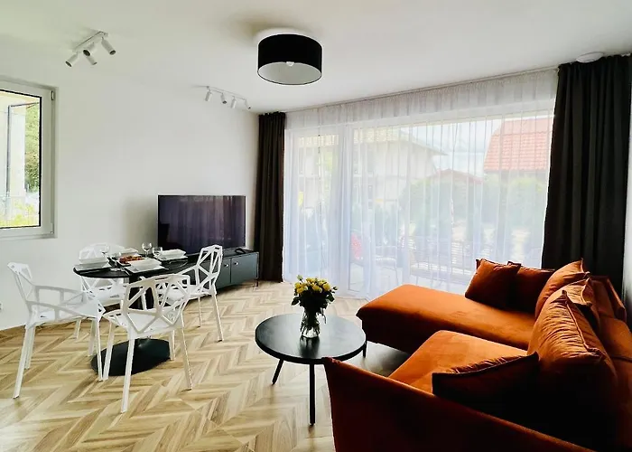 Lägenhet Sunbaltic Premium Ustka, Przy Lesie, Dwa Tarasy, Klimatyzacja, Parking Ustka